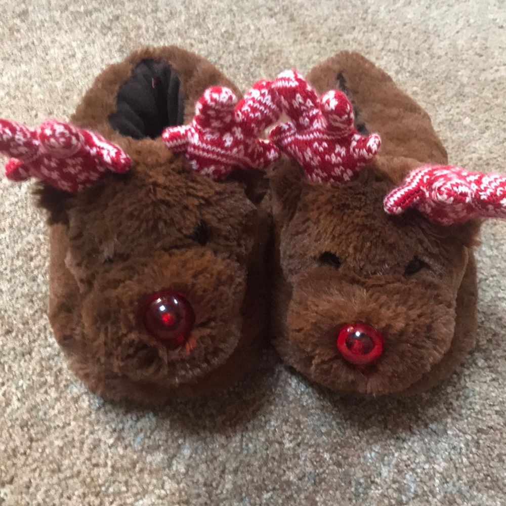 reindeer slippers